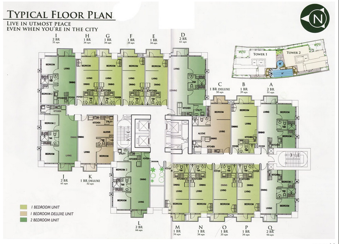 Floor Plan (Tower 2) Marco Polo Residences